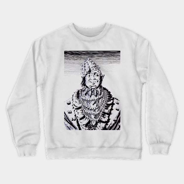 Orc Negotiator Crewneck Sweatshirt by J.S. Lange